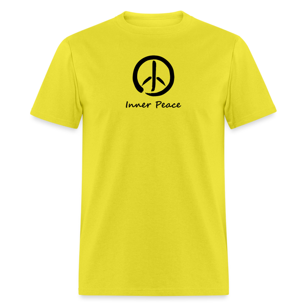 Inner Peace Men's T-Shirt - yellow