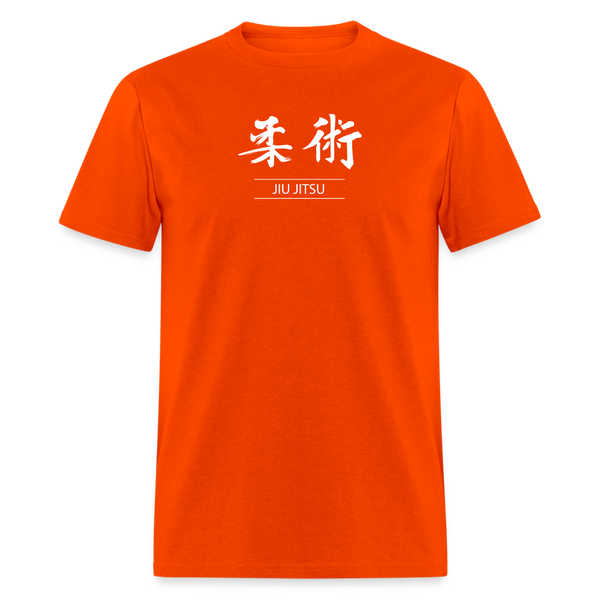 Jiu-Jitsu Kanji Men's T-Shirt - orange