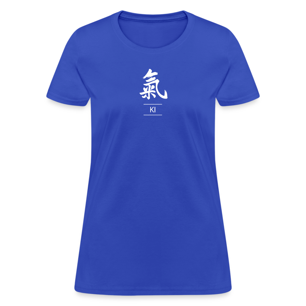 Ki Kanji Women's T-Shirt - royal blue