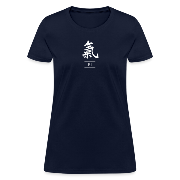 Ki Kanji Women's T-Shirt - navy