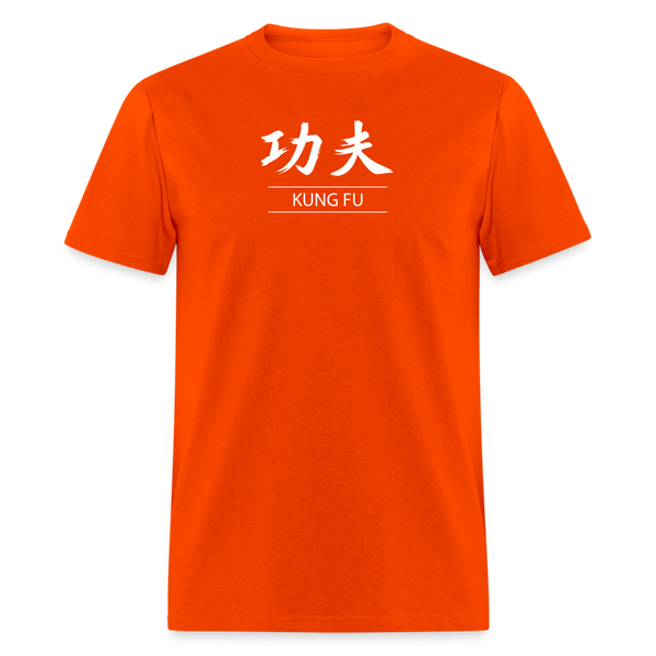 Kung Fu Kanji Men's T-Shirt - orange