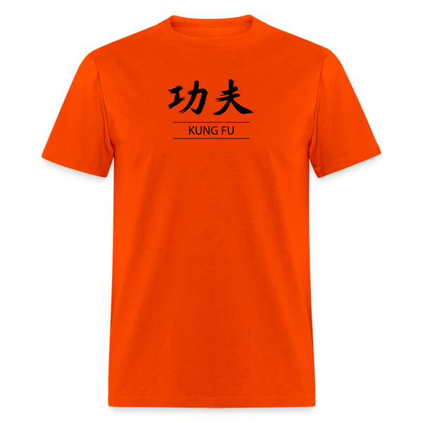 Kung Fu Kanji Men's T-Shirt - orange