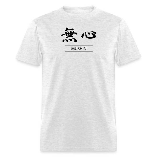 Mushin Kanji Men's T-Shirt - light heather gray