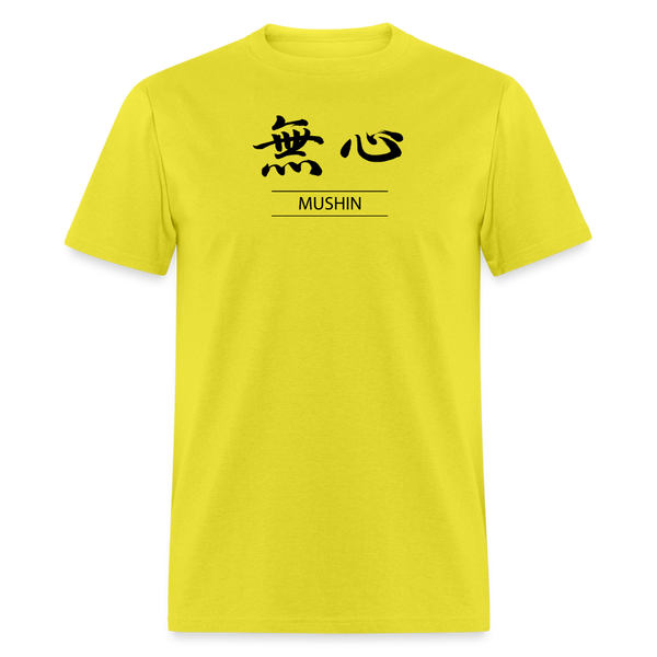 Mushin Kanji Men's T-Shirt - yellow
