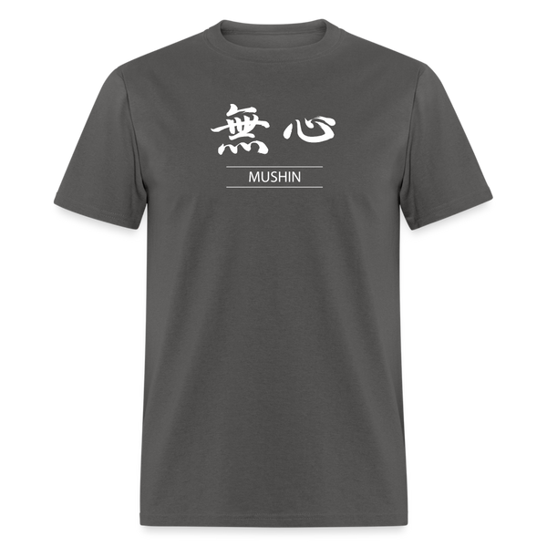 Mushin Kanji Men's T-Shirt - charcoal
