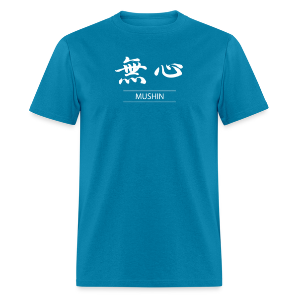 Mushin Kanji Men's T-Shirt - turquoise