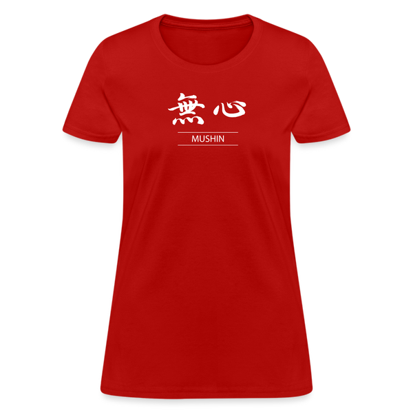 Mushin Kanji Women's T-Shirt - red