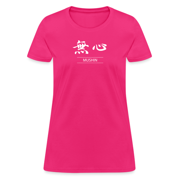 Mushin Kanji Women's T-Shirt - fuchsia