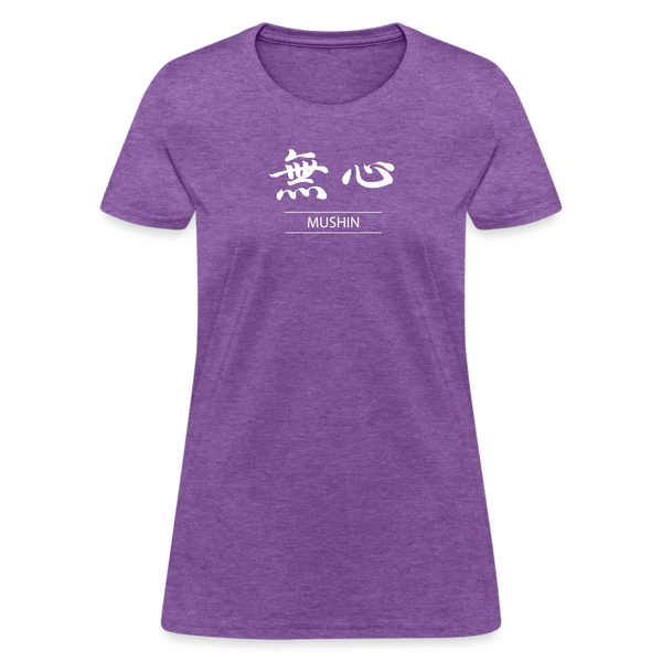 Mushin Kanji Women's T-Shirt - purple heather