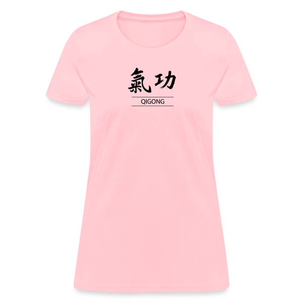 Qigong Kanji Women's T-Shirt - pink