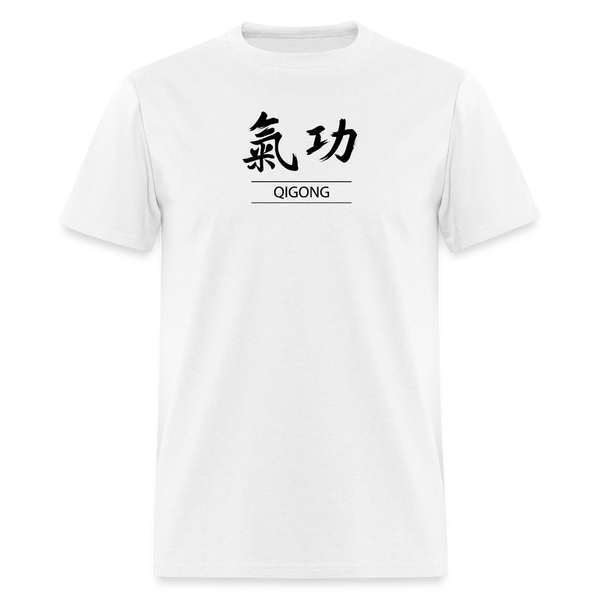 Qigong Kanji Men's T-Shirt - white