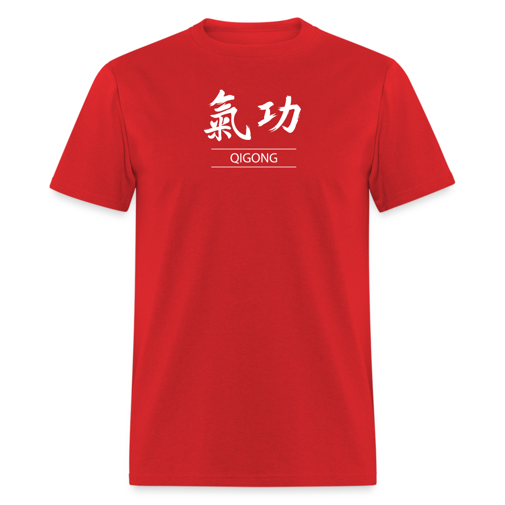 Qigong Kanji Men's T-Shirt - red