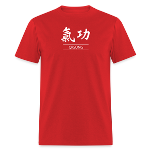 Qigong Kanji Men's T-Shirt - red