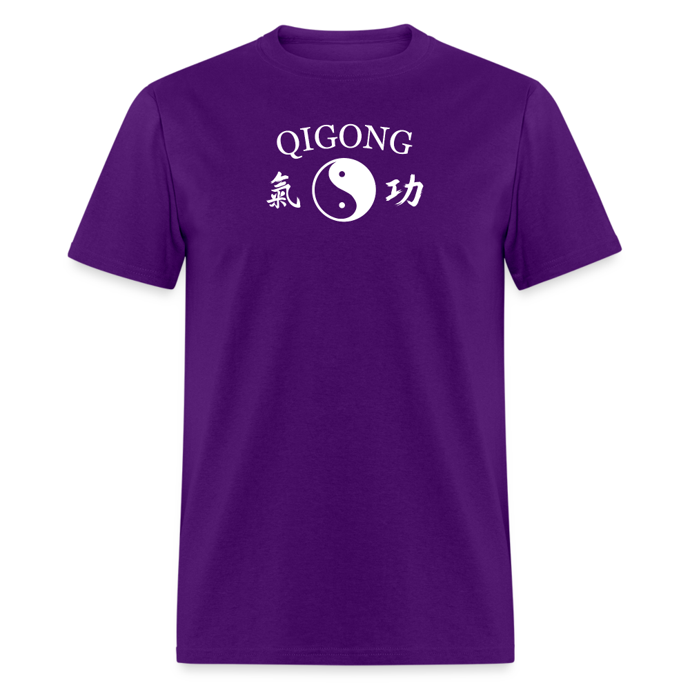 Qigong Kanji Men's T-Shirt - purple