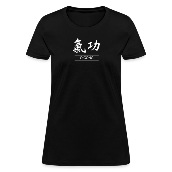Qigong Kanji Women's T-Shirt - black