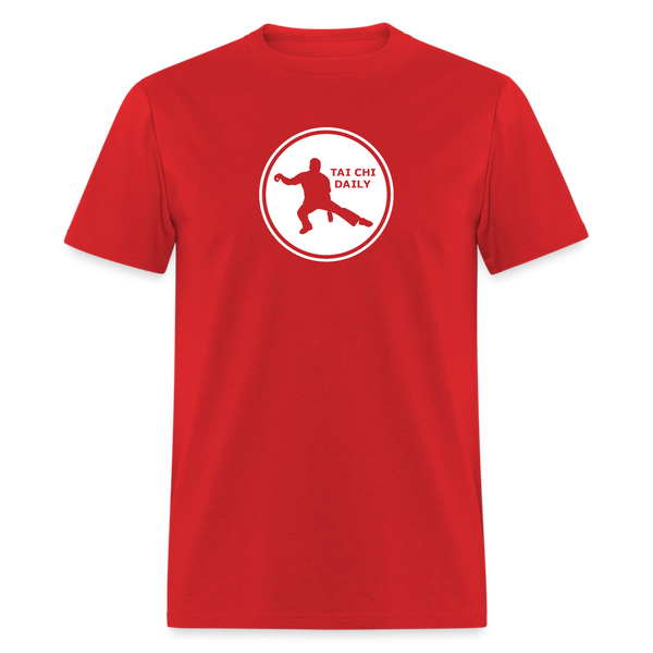 Tai Chi Daily Men's T-Shirt - red