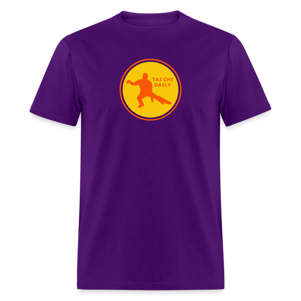 Tai Chi Daily Men's T-Shirt - purple