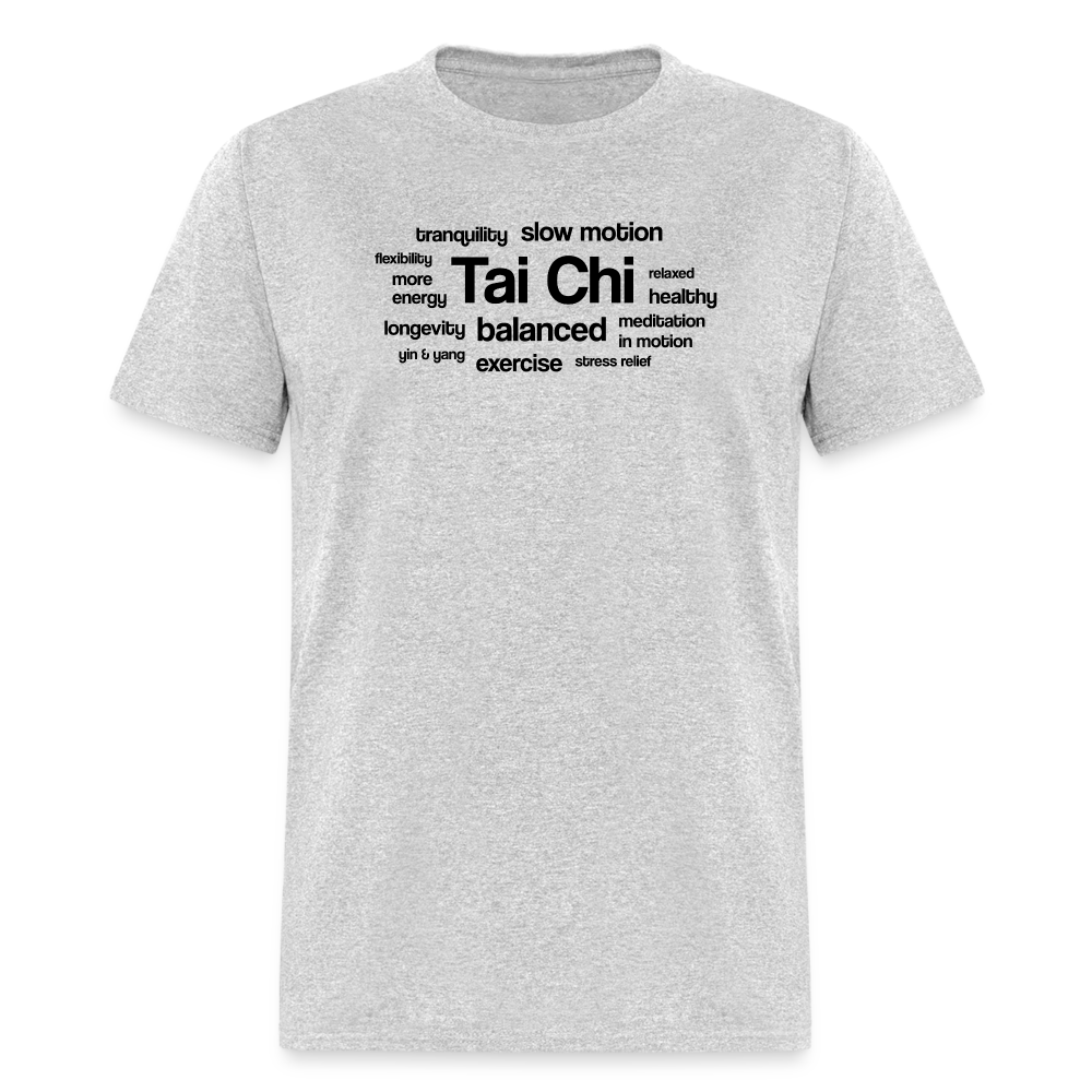 Tai Chi Health Benefits Men's T-Shirt - heather gray