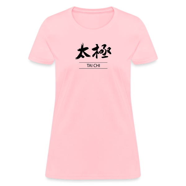 Tai Chi Kanji Women's T-Shirt - pink