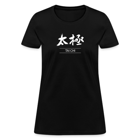 Tai Chi Kanji Women's T-Shirt - black
