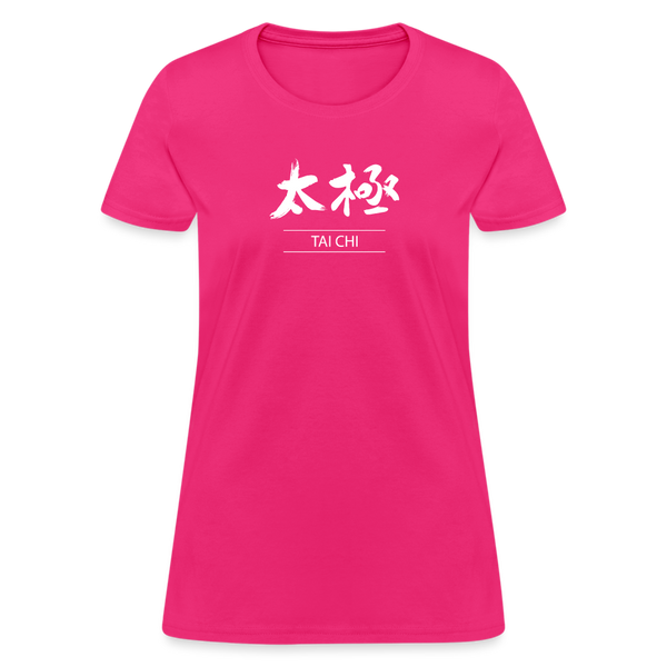 Tai Chi Kanji Women's T-Shirt - fuchsia