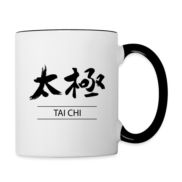 Tai Chi Mug - white/black