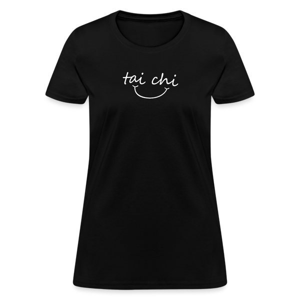 Tai Chi Smile Women's T-Shirt - black