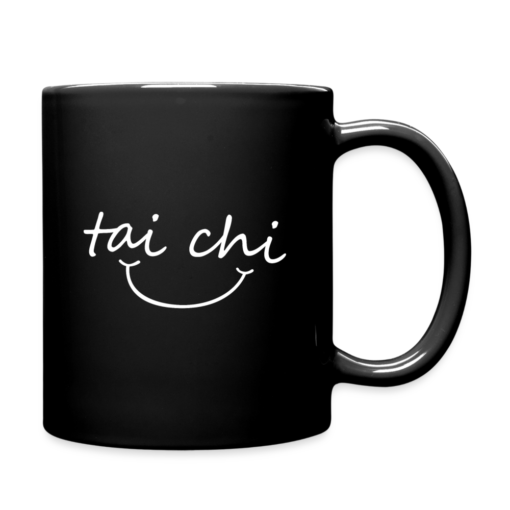 Tai Chi Smile Mug - black