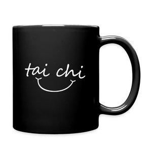 Tai Chi Smile Mug - black