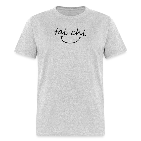 Tai Chi Smile Men's T-Shirt - heather gray