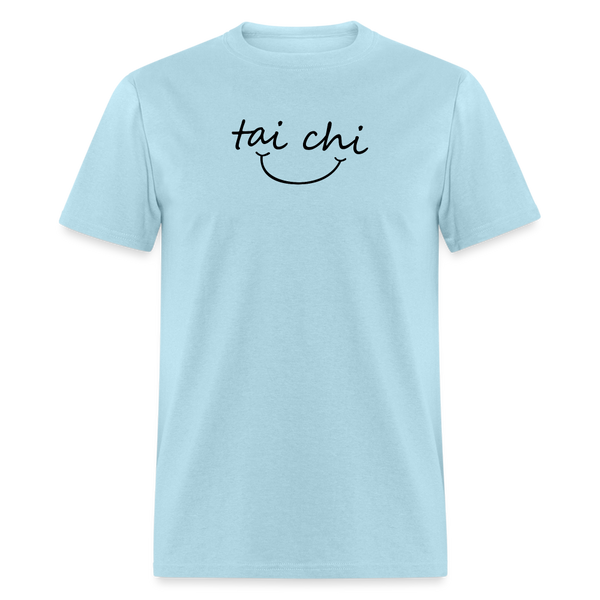 Tai Chi Smile Men's T-Shirt - powder blue