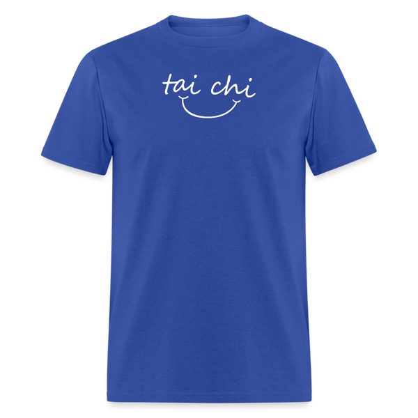 Tai Chi Smile Men's T-Shirt - royal blue