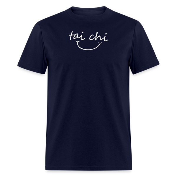 Tai Chi Smile Men's T-Shirt - navy