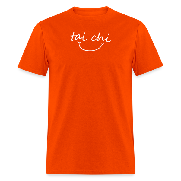 Tai Chi Smile Men's T-Shirt - orange