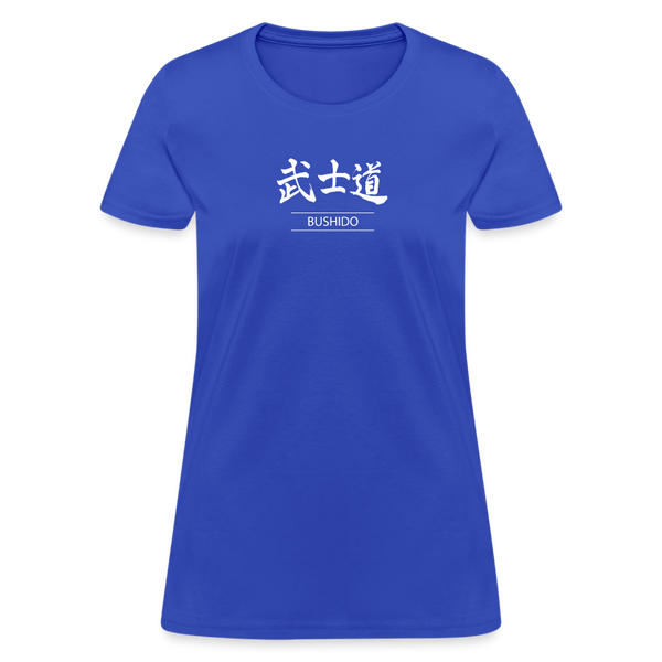 Bushido Women's T Shirt - royal blue