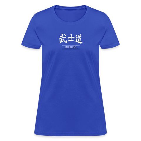 Bushido Women's T Shirt - royal blue