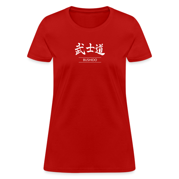 Bushido Women's T Shirt - red