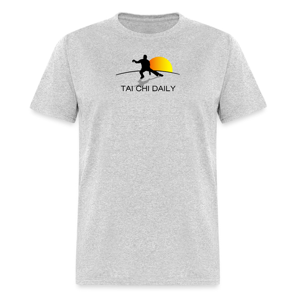 Tai Chi Daily Men's T-Shirt - heather gray