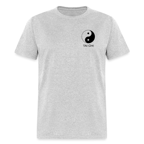 Yin and Yang Tai Chi Men's T-Shirt - heather gray