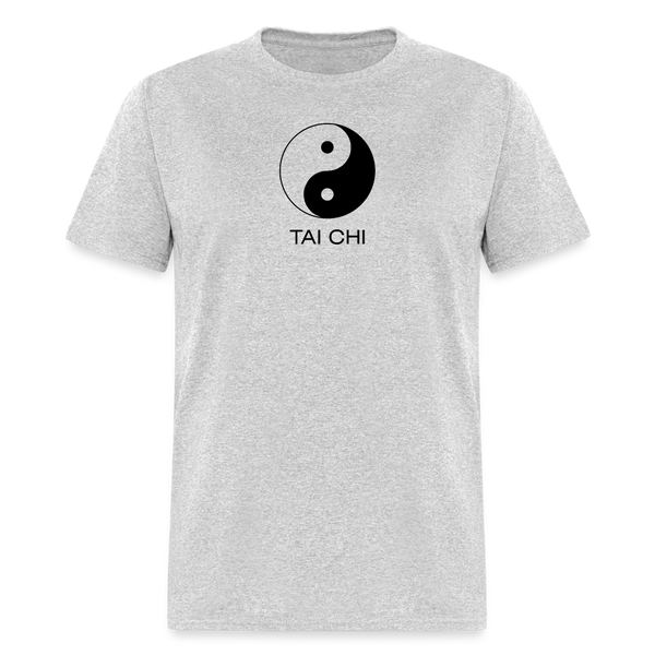 Yin and Yang Tai Chi Men's T-Shirt - heather gray