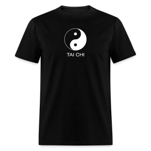 Yin and Yang Tai Chi Men's T-Shirt - black