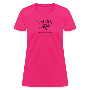 Tai Chi Ebb & Flow Women's T-Shirt - fuchsia