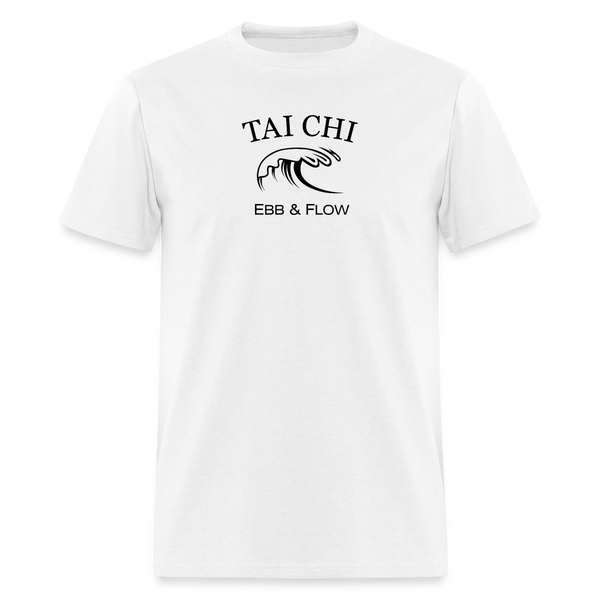 Tai Chi Ebb & Flow Men's T-Shirt - white