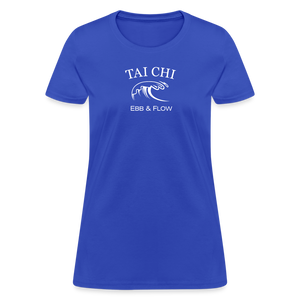 Tai Chi Ebb & Flow Women's T-Shirt - royal blue