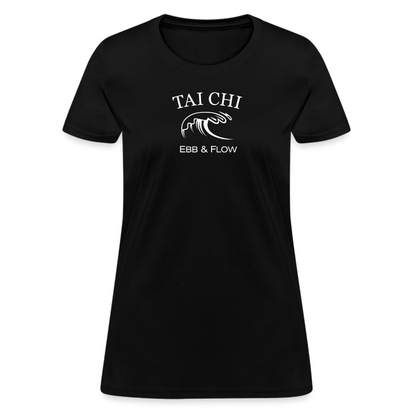 Tai Chi Ebb & Flow Women's T-Shirt - black