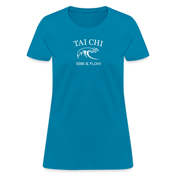 Tai Chi Ebb & Flow Women's T-Shirt - turquoise