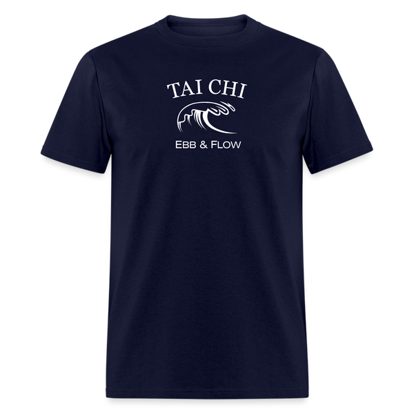 Tai Chi Ebb & Flow Men's T-Shirt - navy