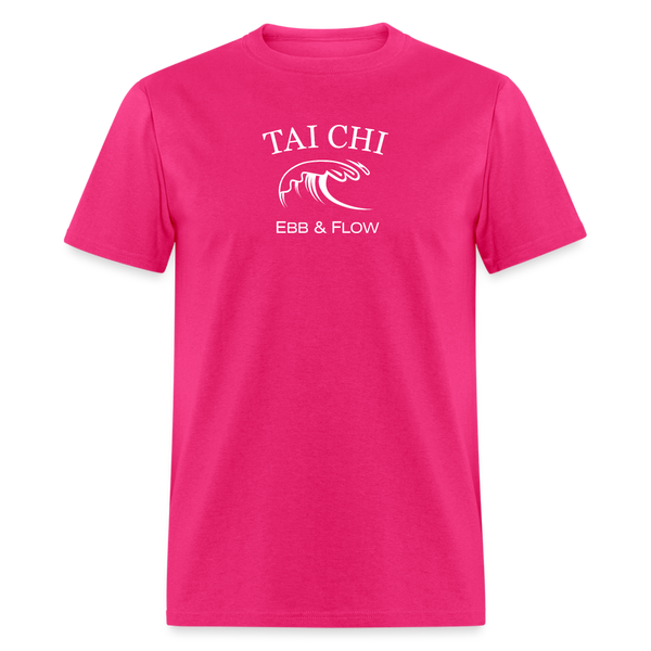 Tai Chi Ebb & Flow Men's T-Shirt - fuchsia