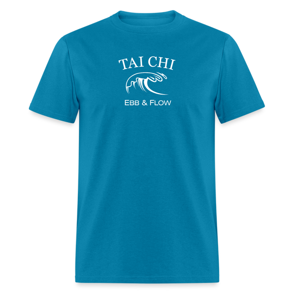 Tai Chi Ebb & Flow Men's T-Shirt - turquoise
