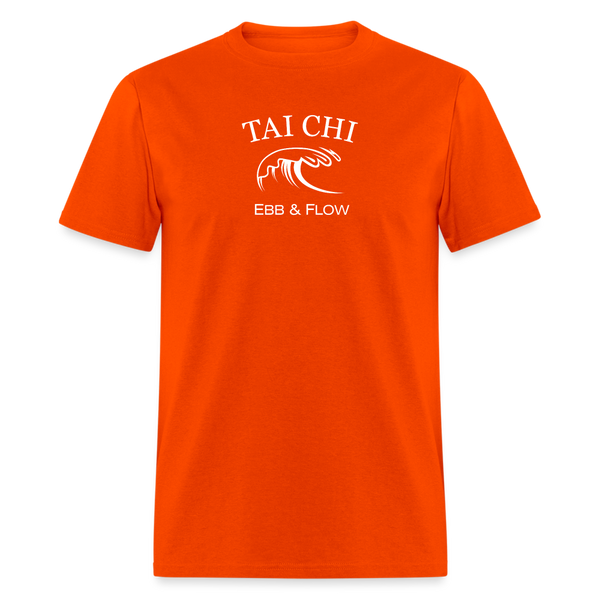 Tai Chi Ebb & Flow Men's T-Shirt - orange
